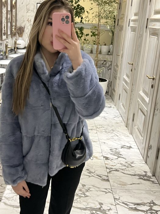 Шуба натуральная норковая