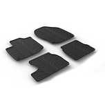 Set covorase auto din cauciuc Honda Civic 2012-04.2017; 5 usi - doar pentru motorizari Diesel, Gledring, 4 buc.
