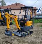 Miniexcavator Lubeck Ex102 NOU ~ Factura externa fara TVA~ Garantie