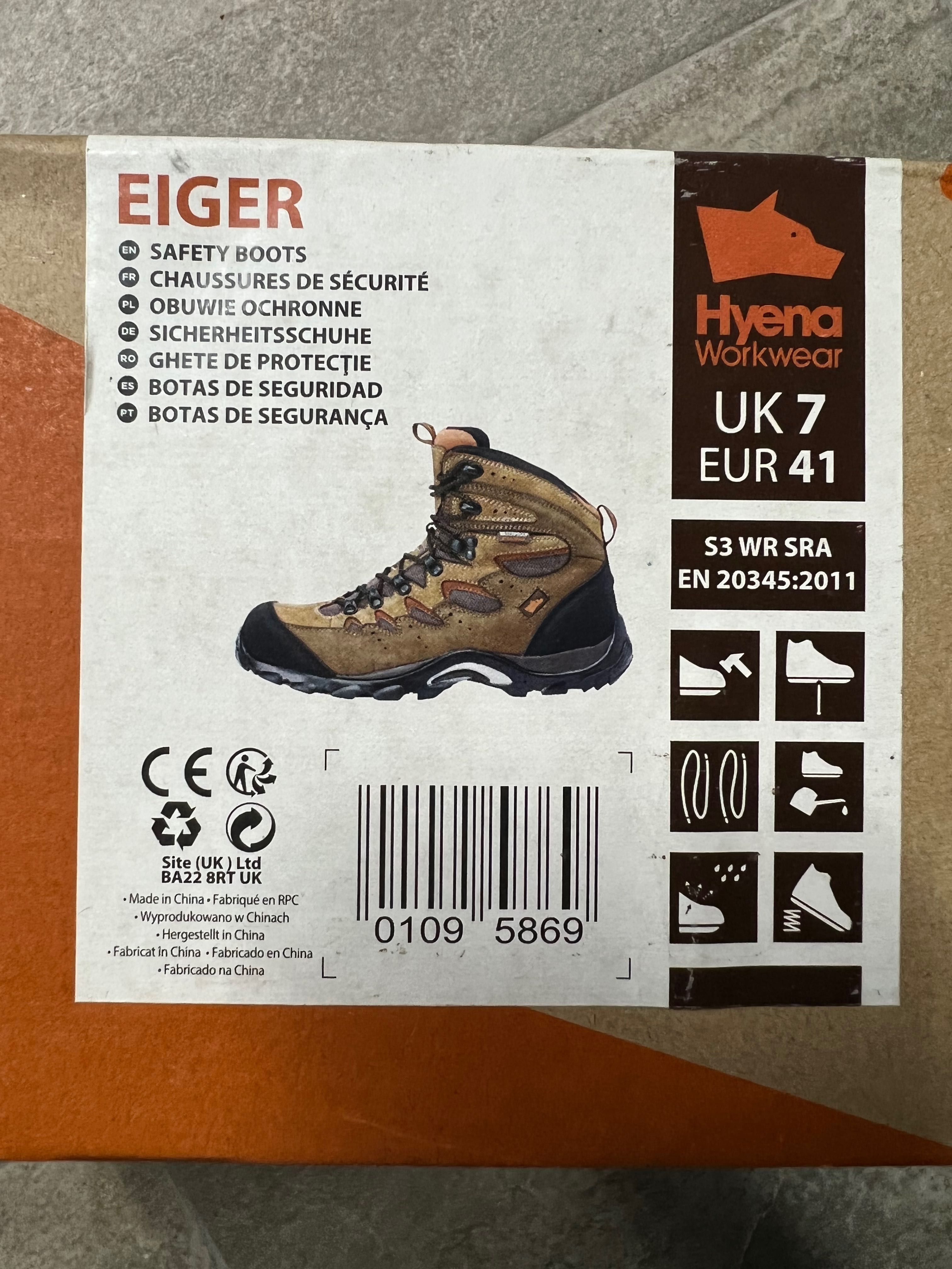 Работни Обувки UK-7 EUR-41