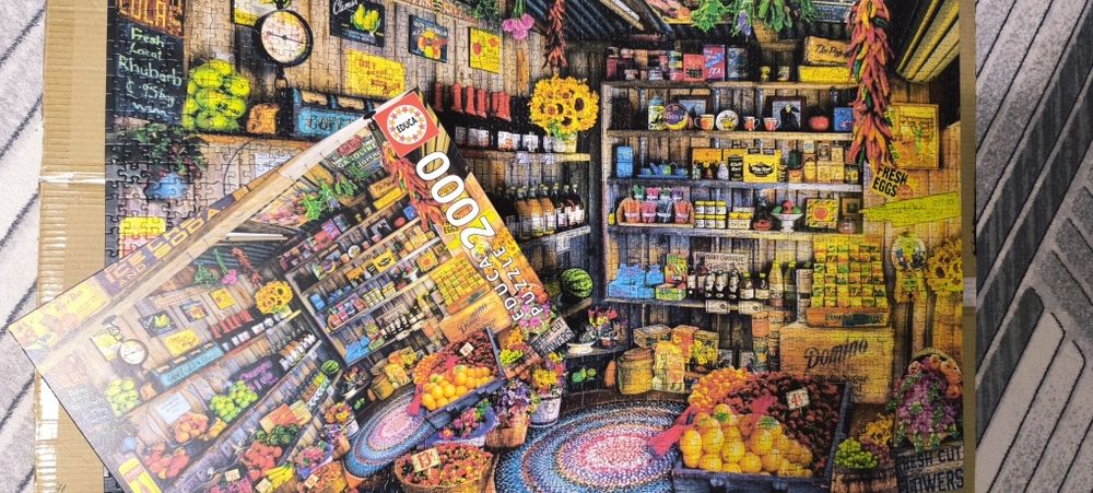 Пъзели 1500, 2000 части.