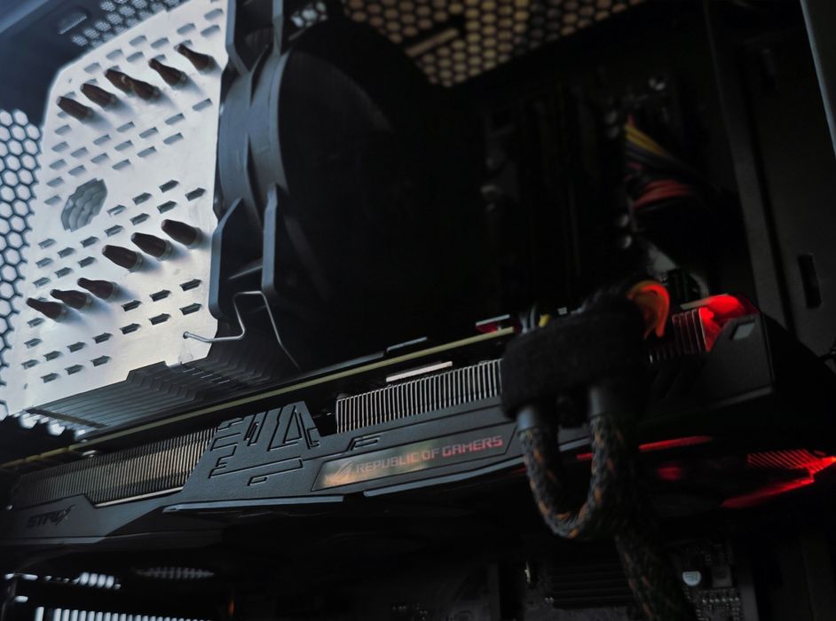 Pc gaming i5 12400 4.4GHz 12CPUs 16GB RAM GTX 1080 ROG NVMe 512GB