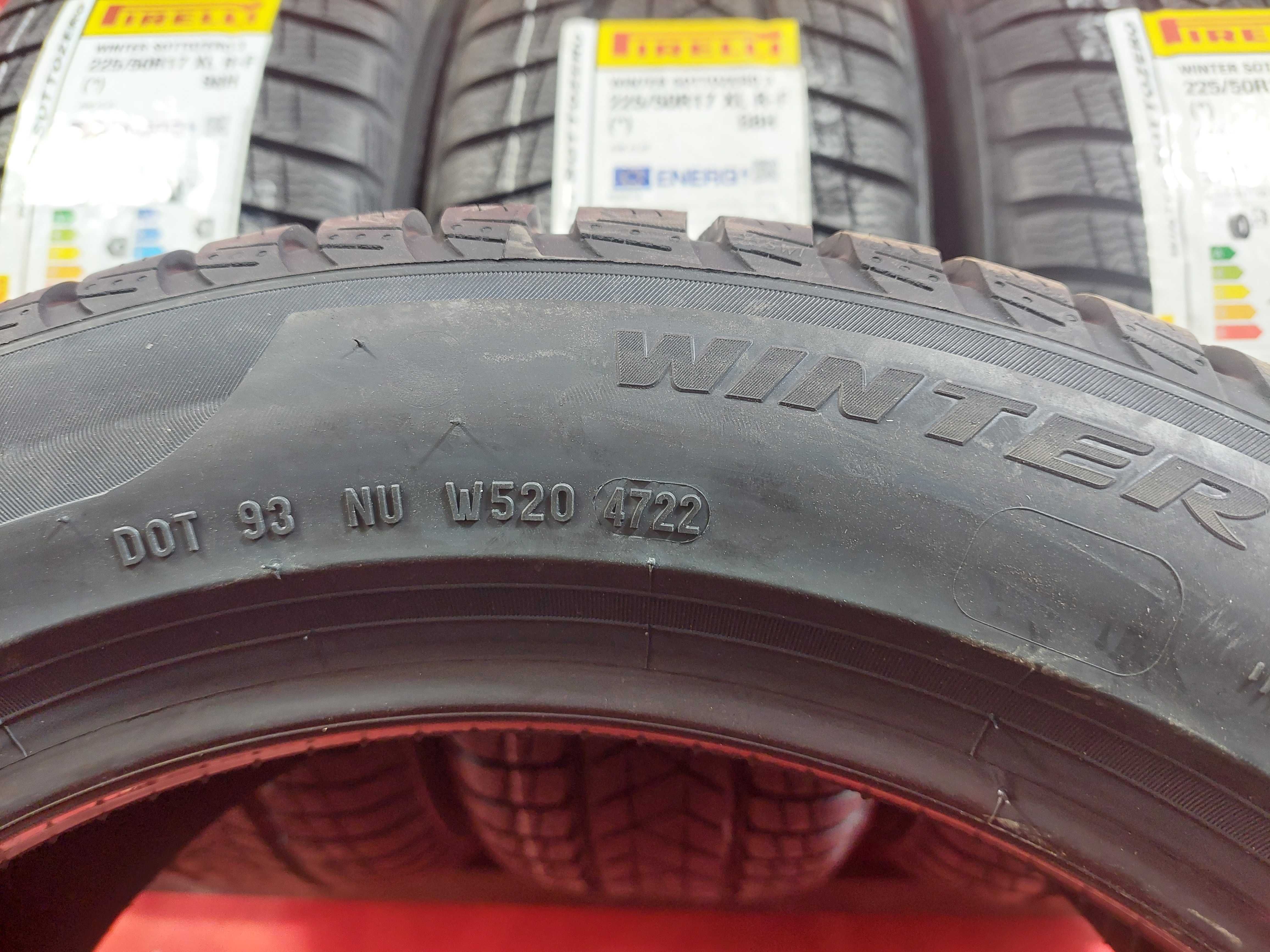 Anvelope de IARNA - 225/50/17 - PIRELLI - NOI - DOT 2022 RFT OEM BMW