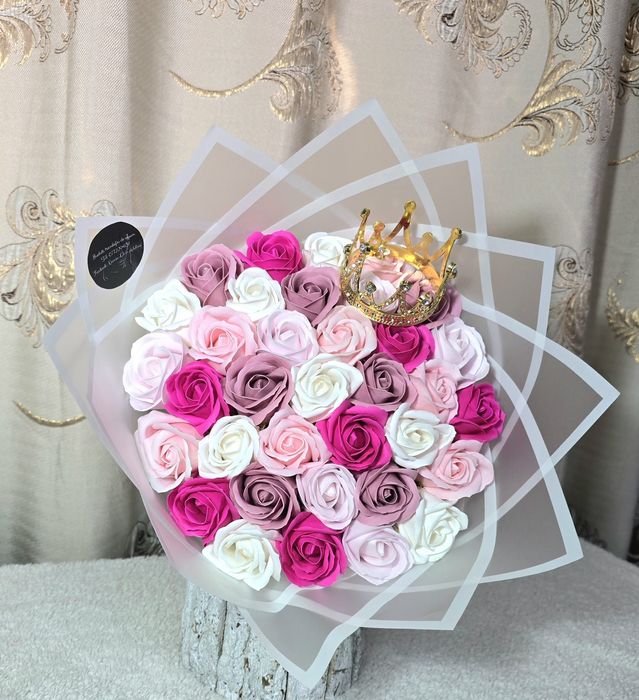 Buchete trandafiri de sapun