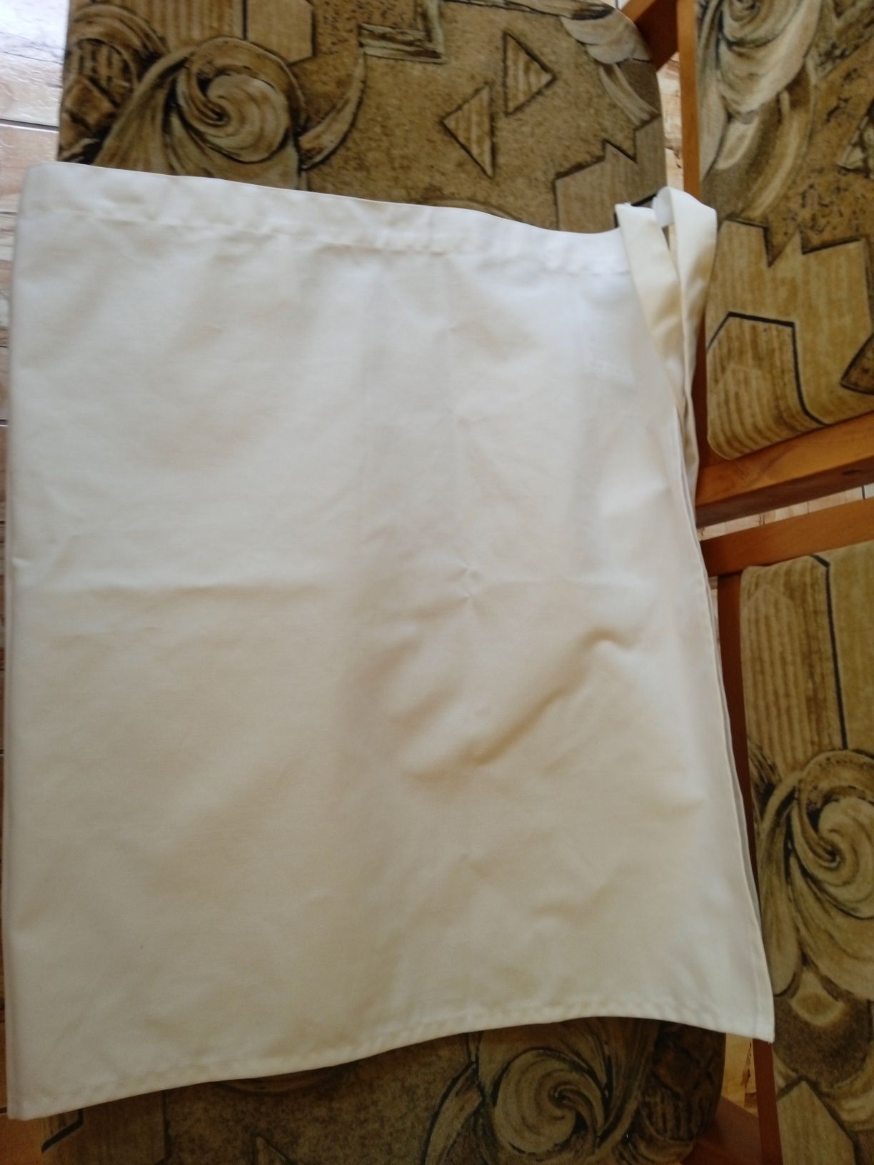 Șorț alb bucatarie 90x50 cm
