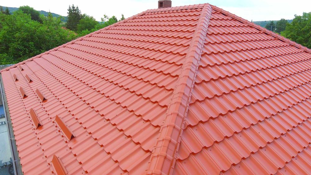 Reparatii Acoperisuri - Montaj Tabla Acoperis - Tigla Metalica - Coame