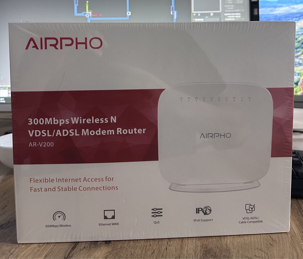 AirPHO 300 Mbps WiFi router VDSL/ADSL