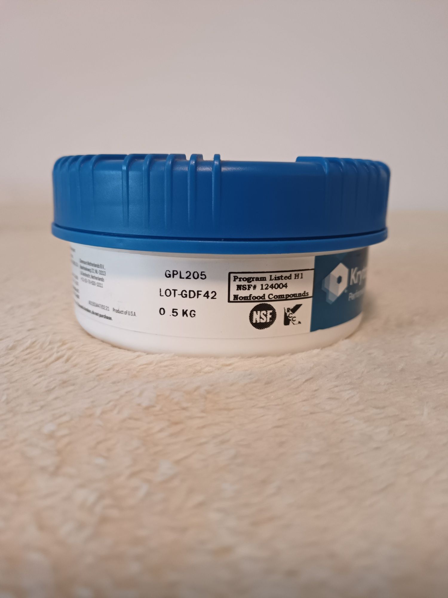 Krytox GPL 205 G0 Grade 0 , 500g lubrifiant profesional