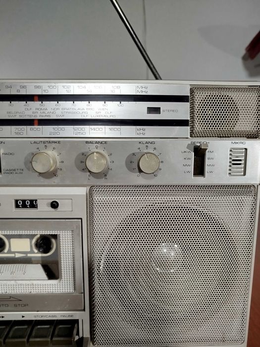 Retro Radio-casetofon SABA model: RCR 406. Foarte ingrijit!