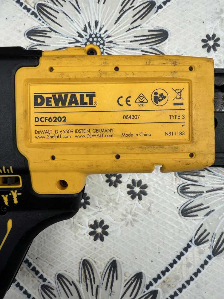 Акумулаторен винтоверт за гипсокартон DeWALT DCF620P2K, 18 V,