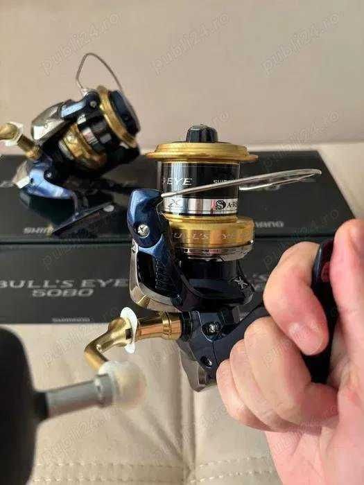 Mulinete Shimano Bull's Eye 5080 +tamburi de rezervă 5500Xtd