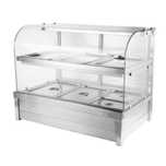 Vitrina calda bain marin