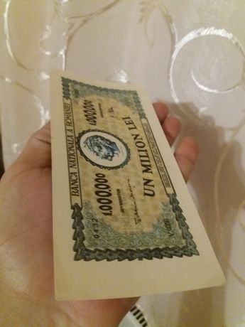 Bancnote 1000000 lei 1947 Fals de epocă de la 1947  bani vechi