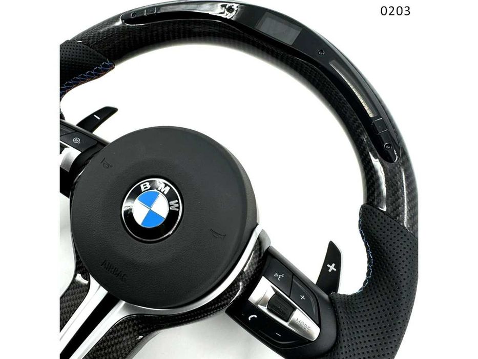 Volan cu display BMW seria F 1 2 3 4 X1 X2 X3 X4 X5 X6 carbon M sport