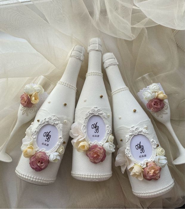 Свадебное шампанское фужеры казна семейный очаг подушка для колец