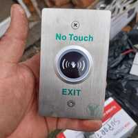 Buton metal EXIT, no touch