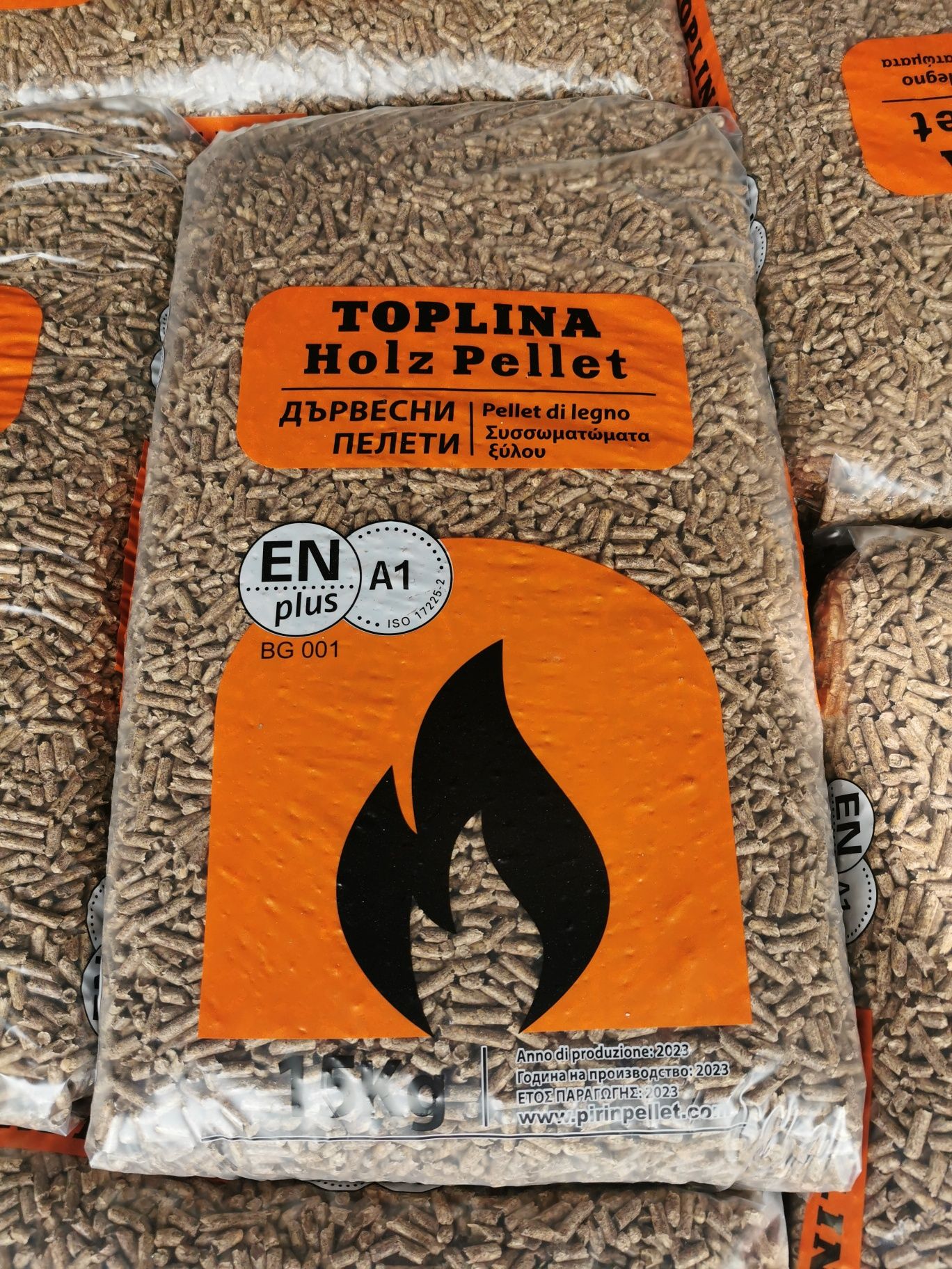 Пелети Pirin Pellet - ENPlus A1