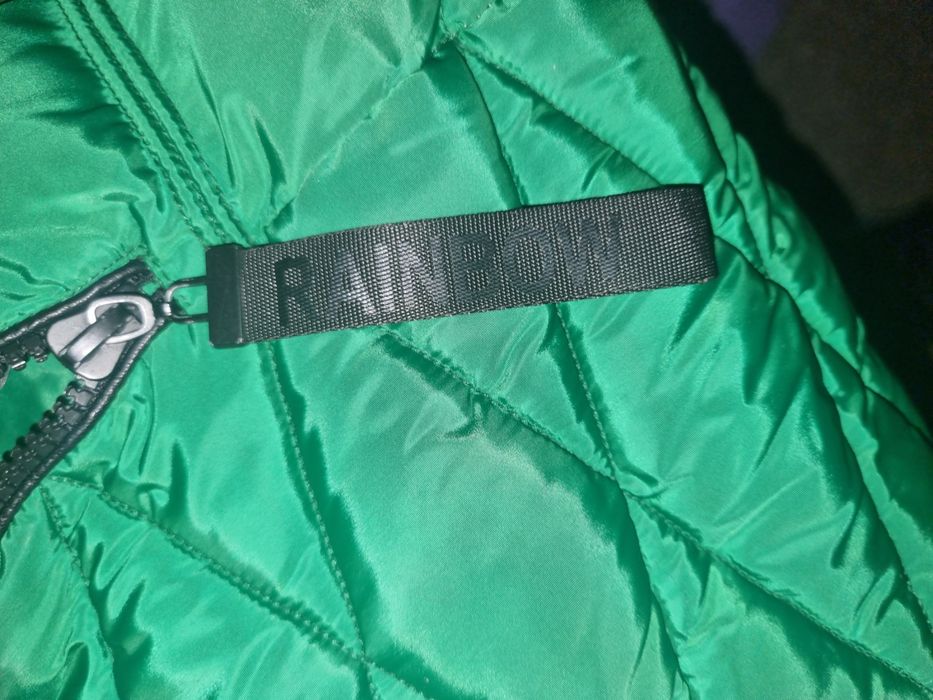 Дебело зимно яке с естествен косъм