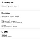 Безлимит на Билайн