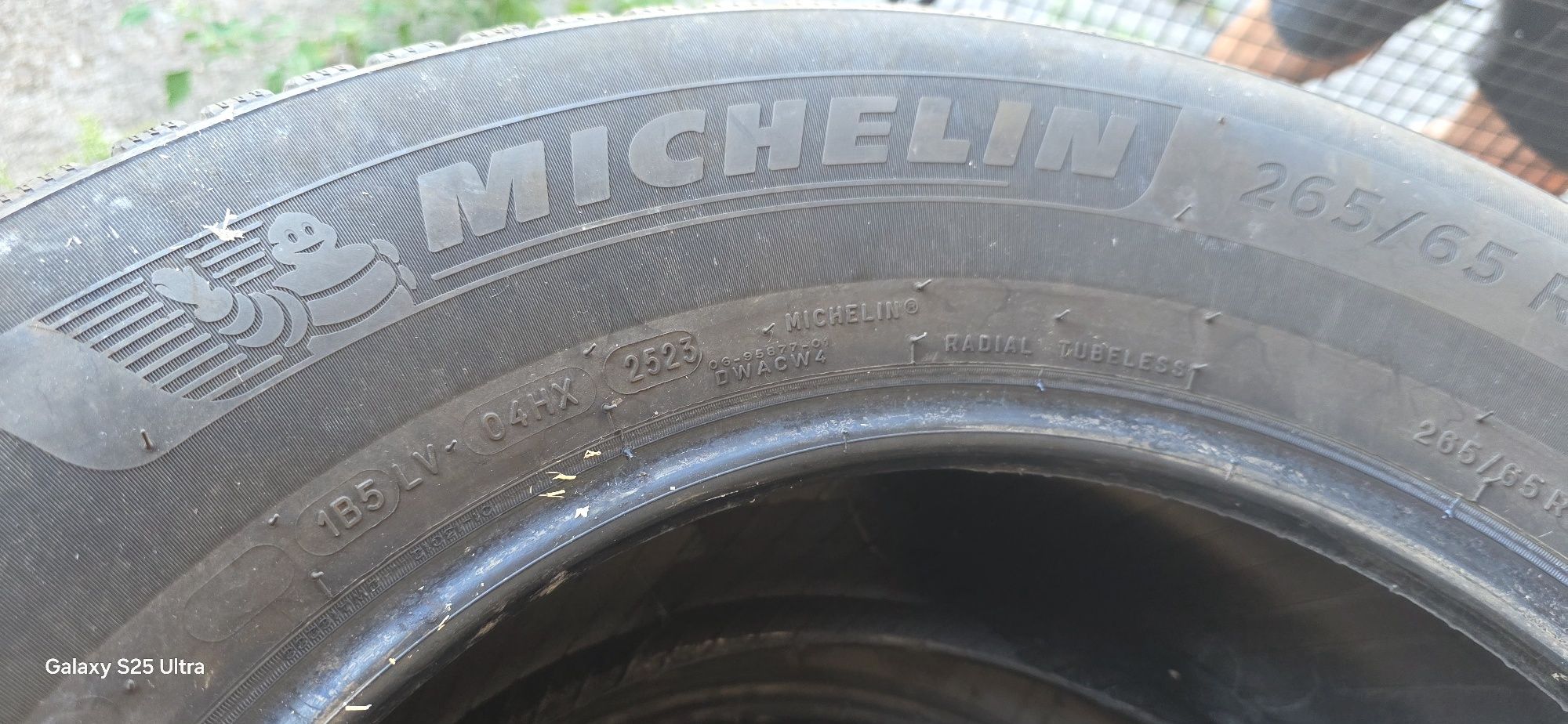 Мишелин 4 сезона 265/65R17 Michelin m+s dot 2523