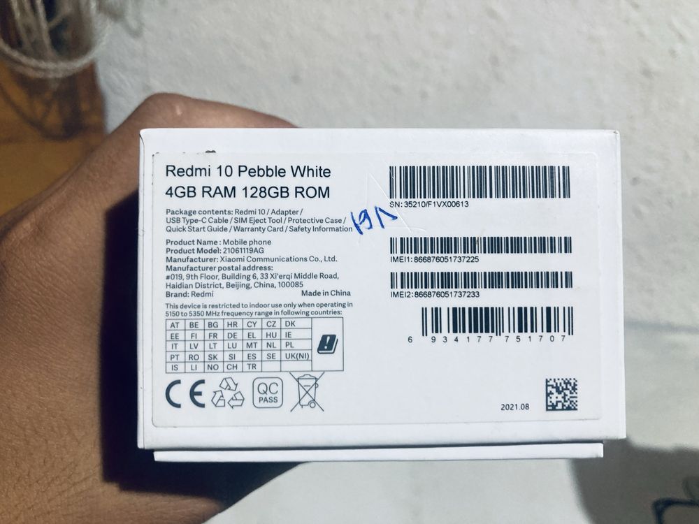 Redmi 10 sotiladi