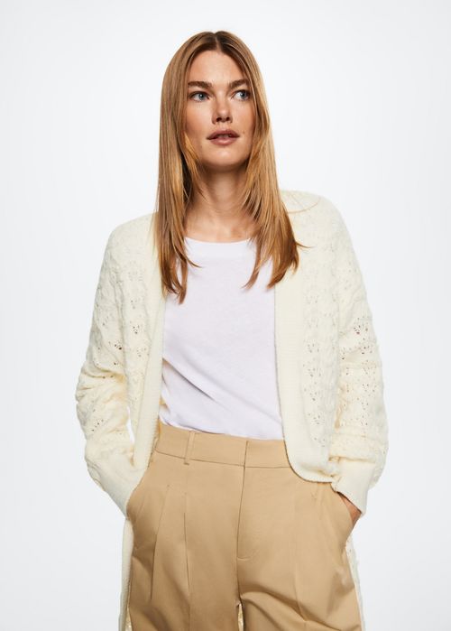 Cardigan tricotat Mango