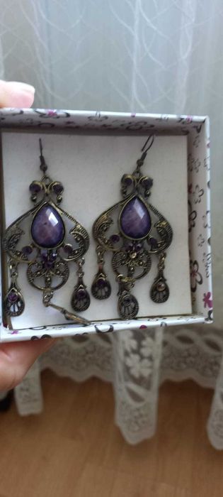 Cercei superbi tip candelabru,noi