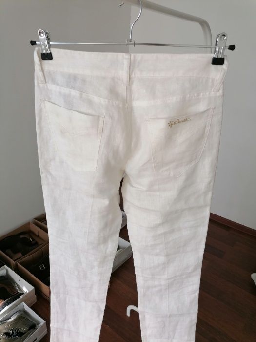 JUST CAVALLI Мъжки ленен панталон