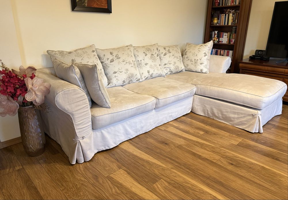 Canapea + sezlong dreapta Marie (Mobexpert)