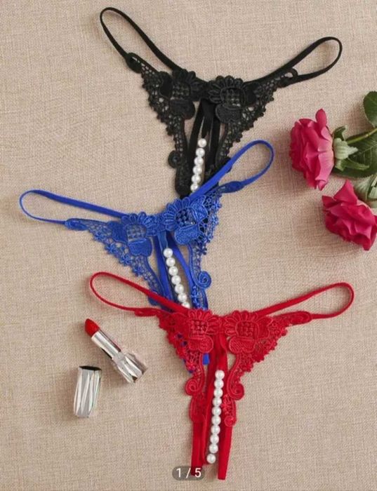 Нови секси бикини с перли