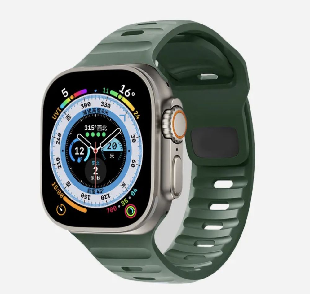 Curea Husa SPG Compatibila Ceas Apple Watch Iphone 4 5 6 7 SE 8 ULTRA