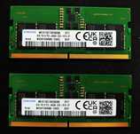 Memorie RAM laptop - 16 GB DDR5 4800 MHz Samsung ( 2 x 8 GB RAM DDR5 )