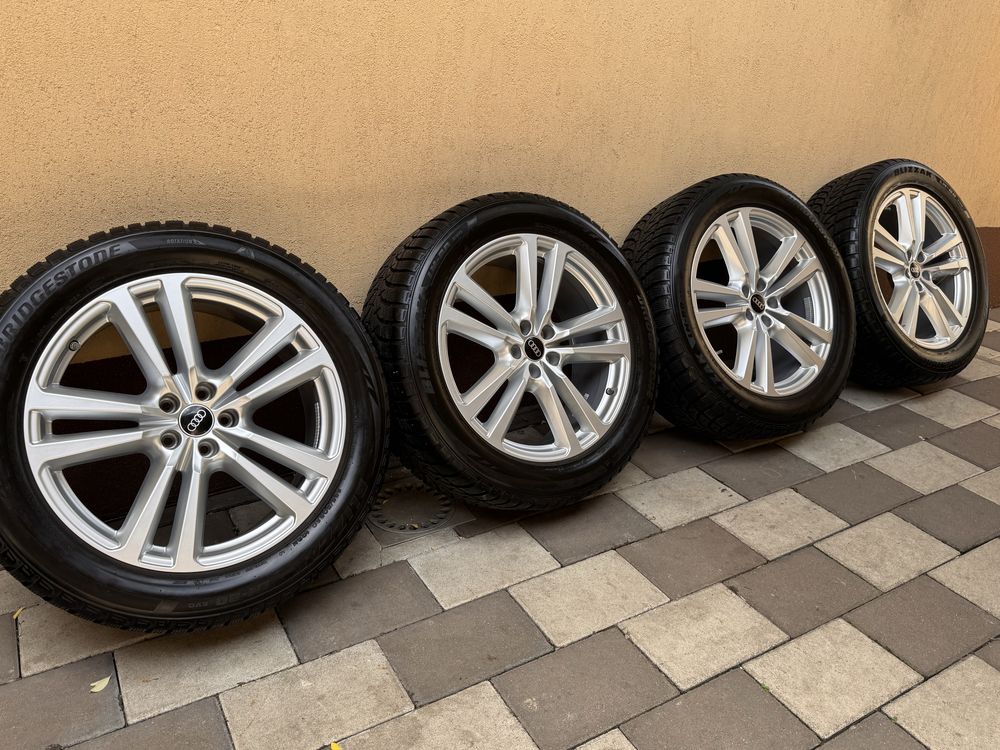 Jante / Roti 20" O.E. Audi Q7 Q8 anvelope iarna 255 50 R20. 8mm profil