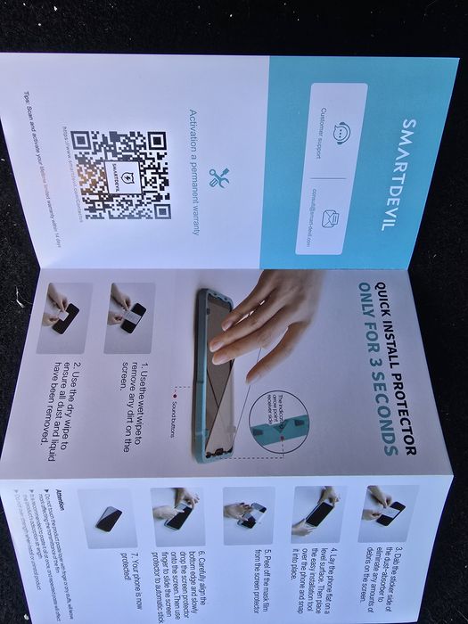 Vând 3 folii iPhone 13 pro max set complet