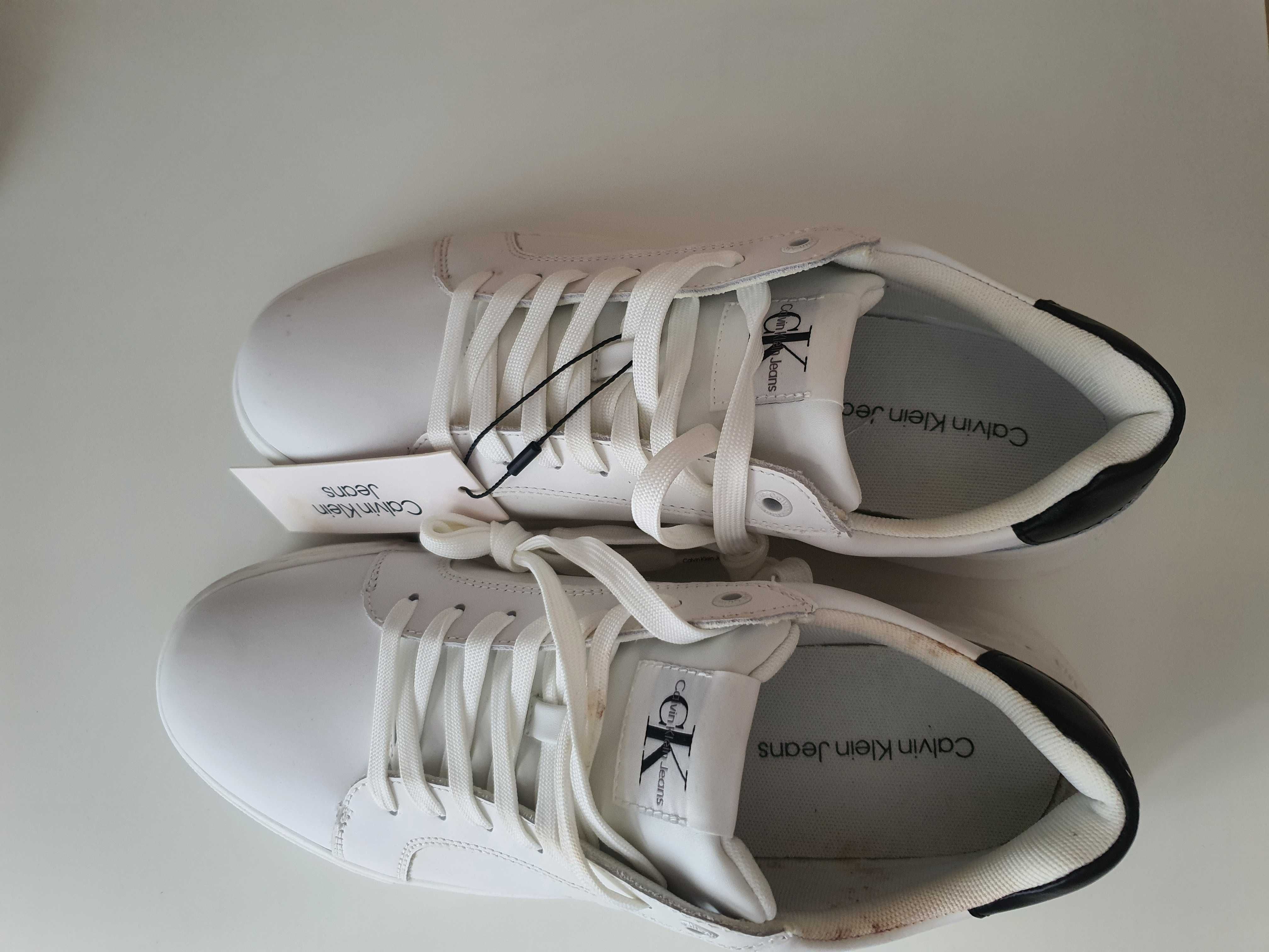 Calvin Klein Chunky Cupsole Mono Кожени N43 оригинални
