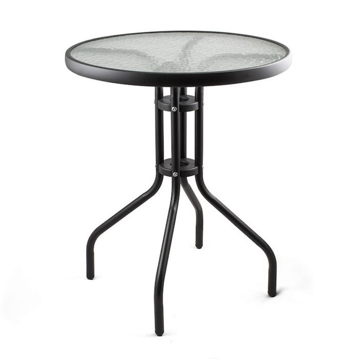 Маса със стъклен плот