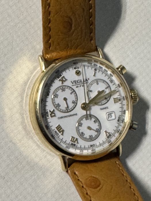 Ceas din aur 18K (750) Veglia Oro 1930, marca Italiana .