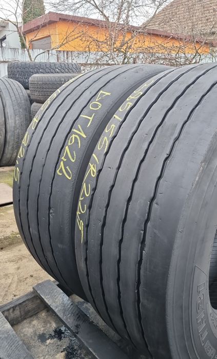 2 Anvelope Hankook 385/55 R22.5  DOT1622 Stare Perfecta.