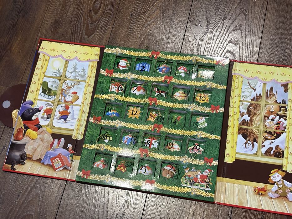 Коледа в гората - календар с 24 вълшебни приказки за горскуте животни