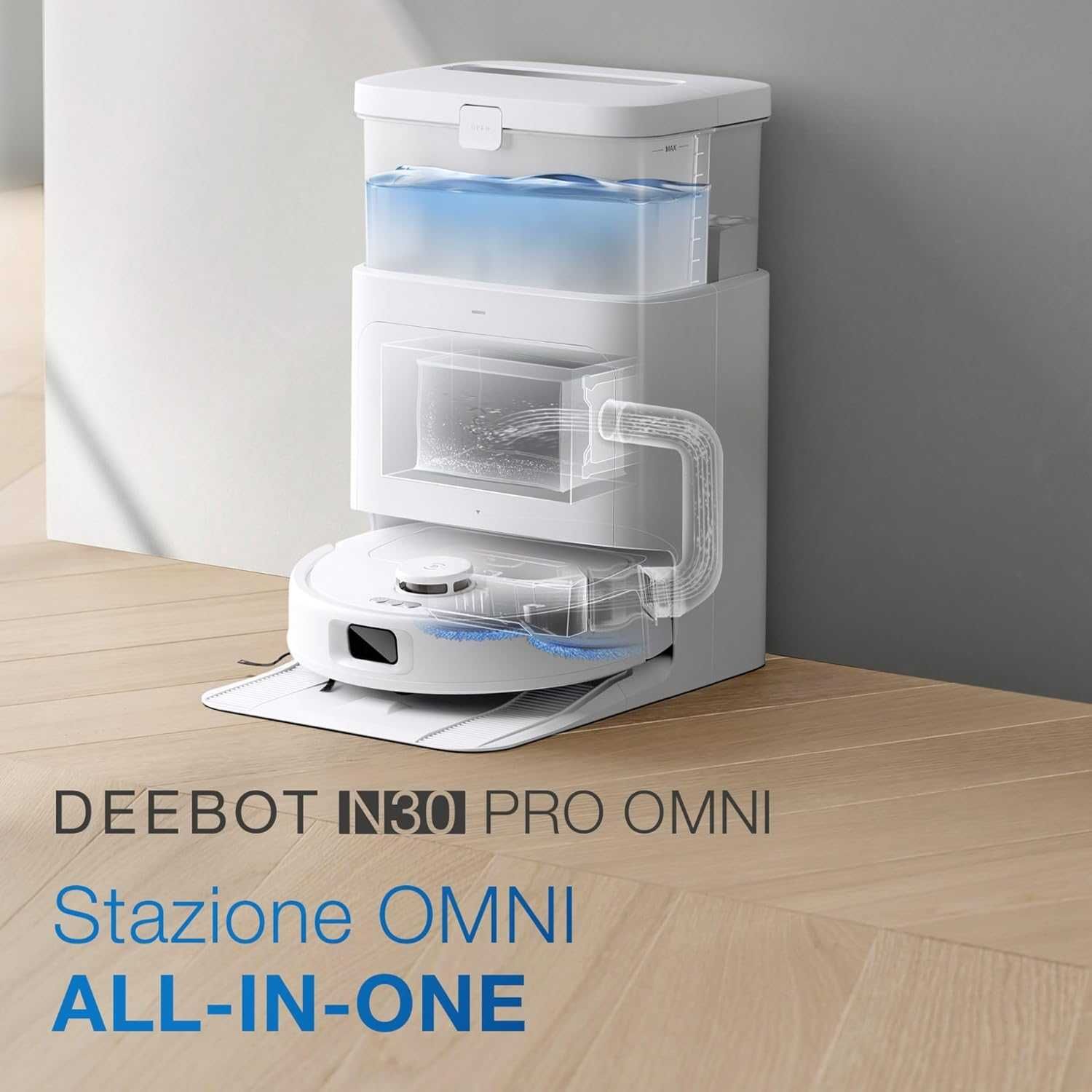 Прахосмукачка робот Ecovacs N30 PRO OMNI