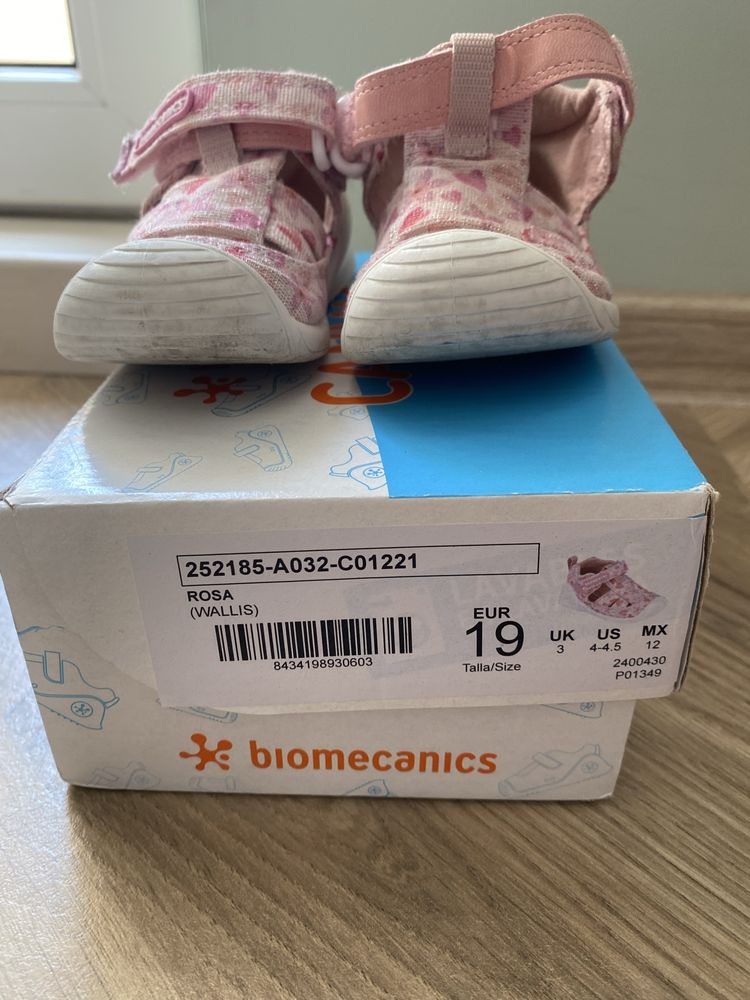 Сандали за прохождане biomecanics размер 19