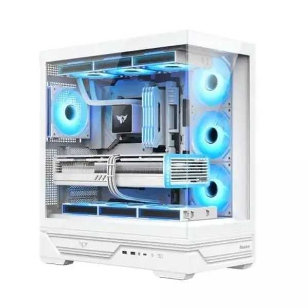 Huntkey CASE  MVP Destiny White/black кейс компьютерный