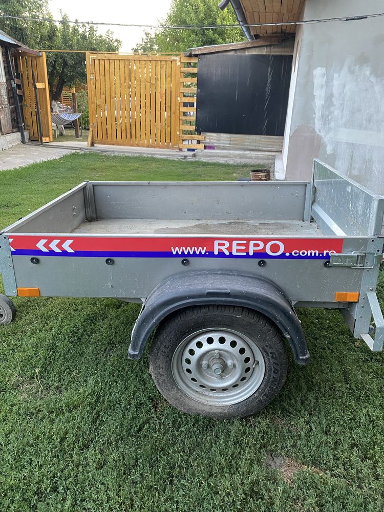 Remorcă Repo cu o axă, 750 kg
