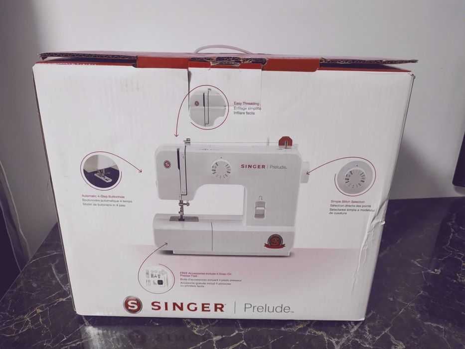 Vând mașină de cusut Singer Prelude cu 15 programe de coasere