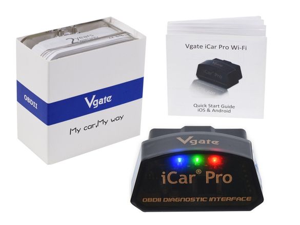 Професионален VGATE ICAR PRO - android/ios АВТОДИАГНОСТИКА Bluetooth