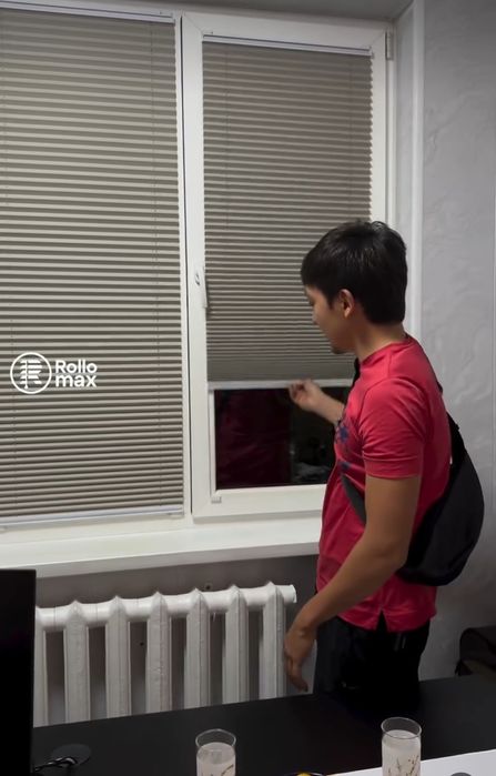 Jalyuzi | Rollo Max | Жалюзи плиссе | Jaluzi | plisse combo