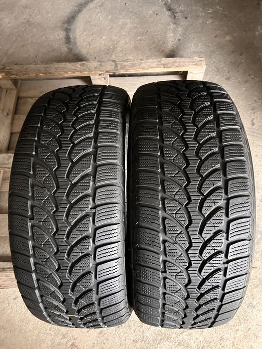 2 anvelope iarna 225/55/16 , bridgestone , 6.3 mm