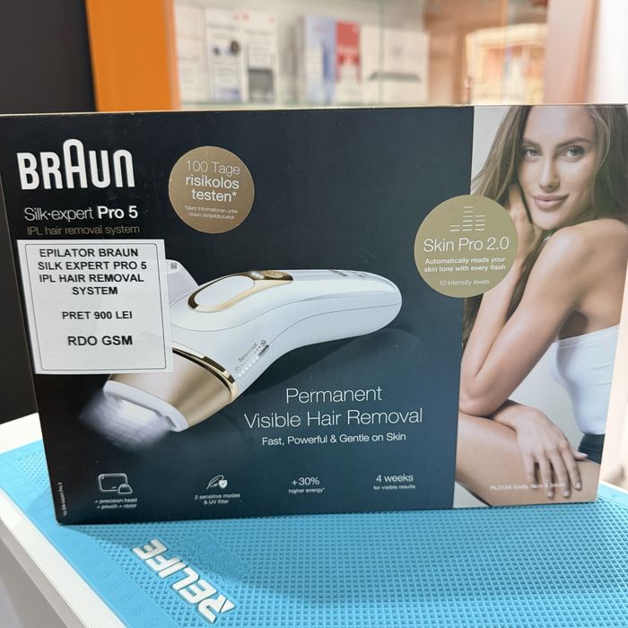 Epilator Braun Silk Expert Pro 5 Ipl Hair Removal System Sigilat