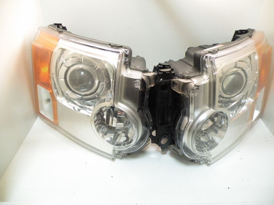 Land Rover Discovery 3 ляв десен фар фарове lyav desen far Дискавъри