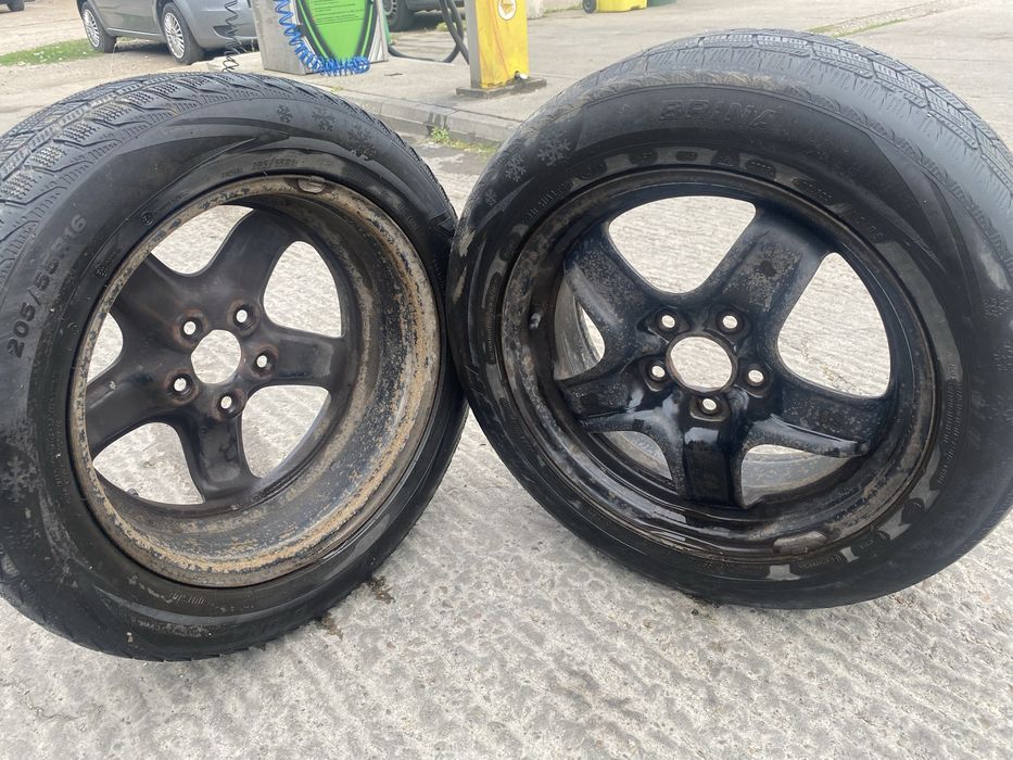 Jante tabla 205/55/16 cauciucuri iarna